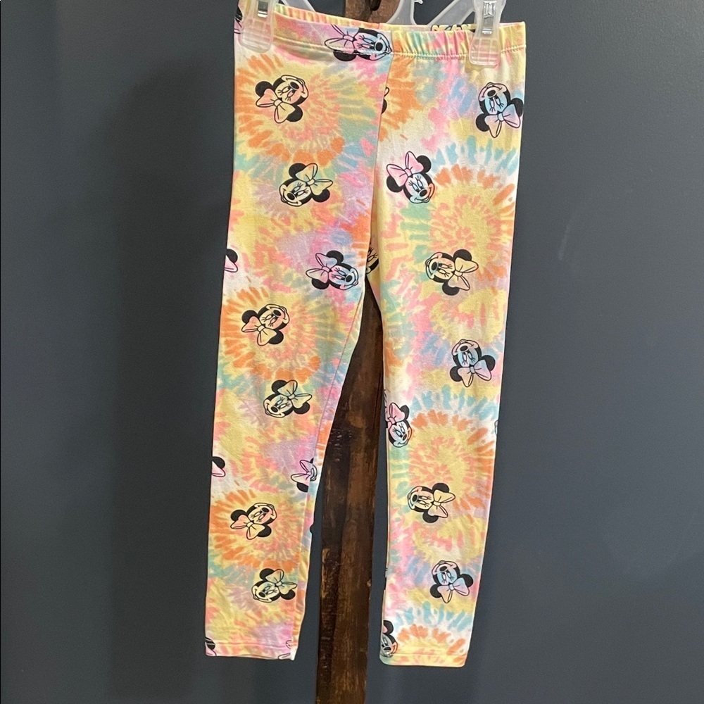Disney Kids Multicolor Tie-Dye Leggings